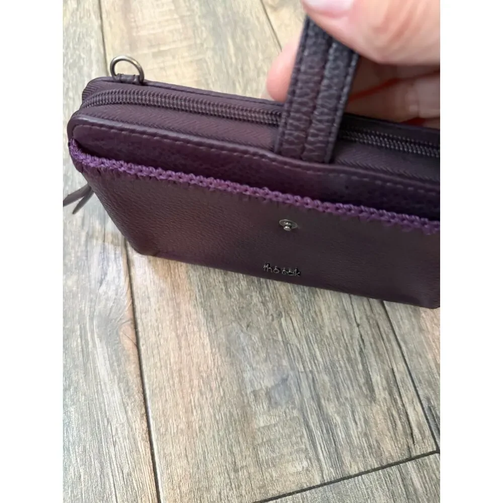 The Sak Crossbody Bag Iris Smartphone Aubergine Large